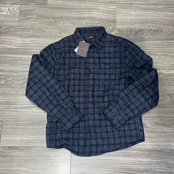 Thomas Dean shirt jacket. Size L. NWT